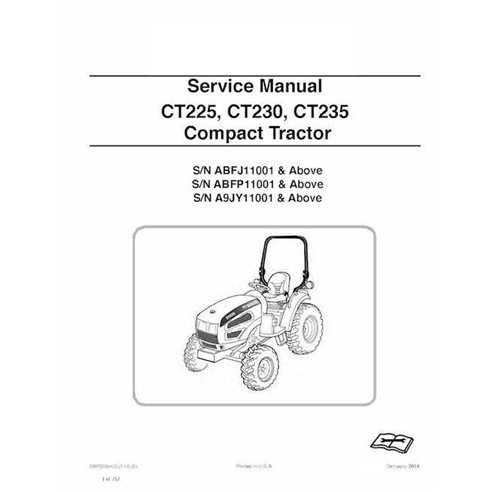 BOBCAT-CT225_CT230_CT235-6987029-sm Bobcat CT225, CT230, CT235 trator compacto manual de serviço em pdf