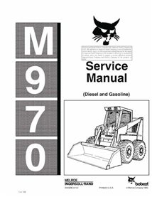 BOBCAT-970-6545690-sm Manual de serviço em pdf da minicarregadeira Bobcat M970