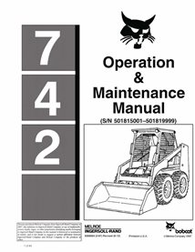 BOBCAT-742-6566604 Bobcat 742 skid loader pdf manuel d'utilisation et d'entretien