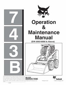 BOBCAT-743B-6722054 Bobcat 743 skid loader pdf manual de operación y mantenimiento