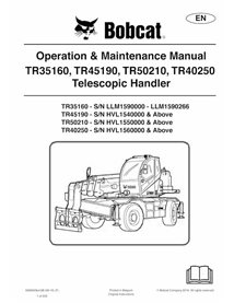 BOBCAT-TR35160_TR45190_TR50210_TR40250-6989623 Bobcat TR35160, TR45190, TR50210, TR40250 manipulador telescópico pdf manual d...