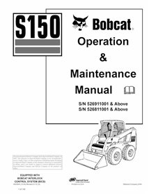 BOBCAT-S150-6902684 Bobcat S150 cargador de dirección deslizante pdf manual de operación y mantenimiento