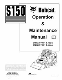 BOBCAT-S150-6902497 Bobcat S150 chargeuse compacte pdf manuel d'utilisation et d'entretien