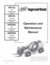 BOBCAT-VR530_VR723-22806475 Bobcat VR723, VR530C telescopic tool carrier pdf operation & maintenance manual