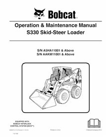 BOBCAT-S330-6986973 Bobcat S300 skid steer loader pdf operation & maintenance manual