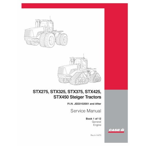 Case Ih STX275 / STX325 / STX375 / STX425 / STX450 / STX500 tractor service manual - Case IH manuals - CASE-6-14442