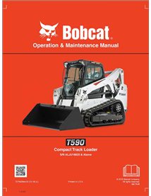 BOBCAT-T590-7276428 Carregadeira de esteira compacta Bobcat T590 manual de operação e manutenção em pdf