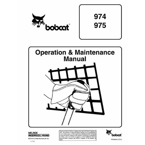 BOBCAT-974_975-6570157 Bobcat 974, 975 skid loader pdf manuel d'utilisation et d'entretien