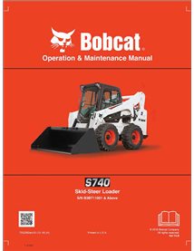 BOBCAT-S740-7252362 Bobcat S740 skid steer loader pdf operation & maintenance manual
