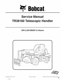 BOBCAT-TR38160-6990609 Bobcat TR38160 manipulador telescópico pdf manual de serviço