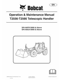 BOBCAT-T2556_T2566-6989552 Bobcat T2556, T2566 manipulador telescópico pdf manual de operación y mantenimiento
