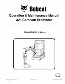 BOBCAT-6986957-OM Bobcat 323 pelle compacte pdf manuel d'utilisation et d'entretien