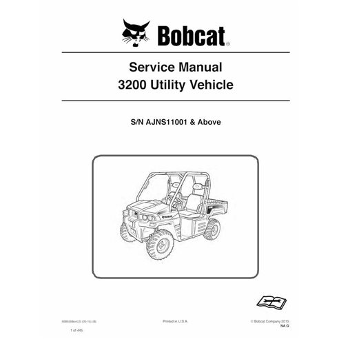 BOBCAT-3200-6989598 Manual de serviço do veículo utilitário Bobcat 3200 pdf