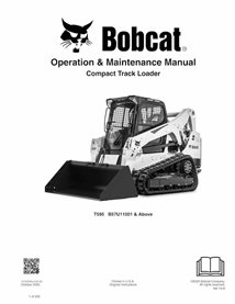 BOBCAT-T595-7418334-OM Bobcat T595 compact track loader pdf operation and maintenance manual