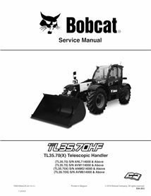 BOBCAT-TL3570-7283169 Bobcat TL3570, TL3570X telescopic handler pdf service manual