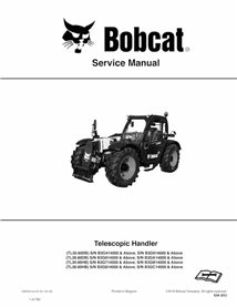 BOBCAT-TL2660_TL3060-7282521 Bobcat TL3060DB, TL2660DB, TL3060HB, TL2660HB manipulador telescópico pdf manual de serviço