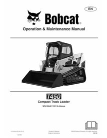 BOBCAT-T450-7412459-OM Bobcat T450 compact track loader pdf operation and maintenance manual