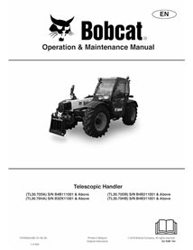 BOBCAT-TL3070-7319656 Bobcat TL3070DA, TL3070HA, TL3070DB, TL3070HB telescopic handler pdf operation & maintenance manual
