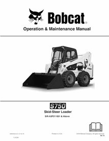 BOBCAT-S750-6989463 Bobcat S750 chargeuse compacte pdf manuel d'utilisation et d'entretien