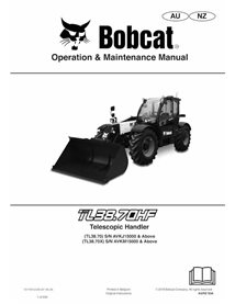 BOBCAT-TL3870-7311031 Bobcat TL3870, TL3870X chariot télescopique pdf manuel d'utilisation et d'entretien