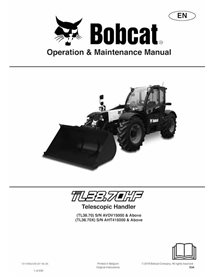BOBCAT-TL3870-7311030 Bobcat TL3870, TL3870X telescopic handler pdf operation & maintenance manual