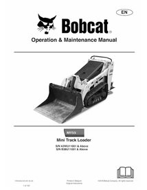 BOBCAT-MT55-7249523 Mini carregadeira de esteira Bobcat MT55 manual de operação e manutenção em pdf