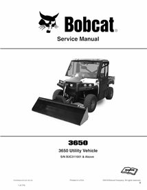 BOBCAT-3650-7252958 Manual de serviço do veículo utilitário Bobcat 3650 pdf