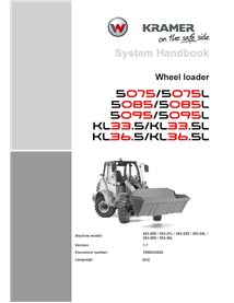 WN-1000433020-1-1-SH-EN Manual de reparo em PDF para pá carregadeira Wacker Neuson Kramer 5075, 5085, 5095, KL33.5, KL36.5 (1...