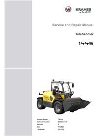 WN-2060217316-2-SRM-EN Wacker Neuson Kramer 1445 chariot télescopique pdf manuel de réparation de service (2060217316)