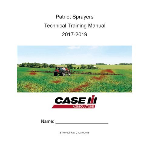 CASE-STM5306-EN Case Patriot 3340, 4430, 4440 sprayer pdf parts catalog (STM5306)