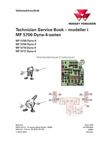 MF-ACT0046360-TSB-SV Manuel d'entretien technique PDF pour tracteurs Massey Ferguson 5708, 5709, 5710, 5711 DYNA-4 (ACT0046360)