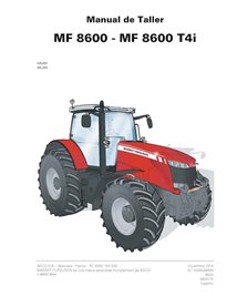 MF-4346268M4-WSM-ES Massey Ferguson 8650, 8660, 8670, 8680, 8690 TIER 4i tractor pdf workshop service manual ES (4346268M4)