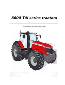 MF-4346786M1-OM-EN Massey Ferguson 8650, 8660, 8670, 8680, 8690 TIER 4i tractor pdf operator's manual (4346786M1)