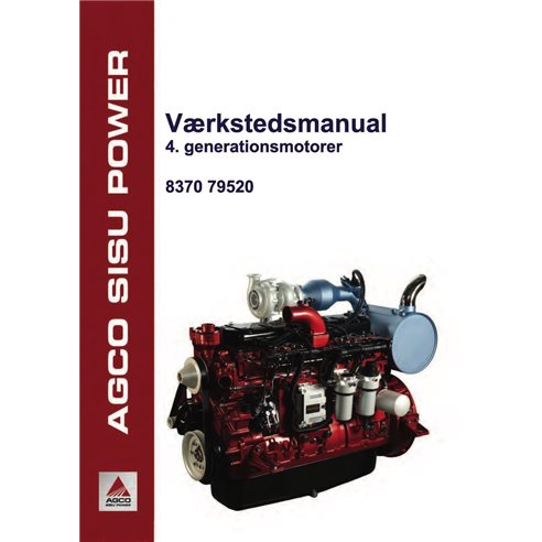 SISU-837079520-WSM-DA AGCO SISU 4th generation engine pdf workshop manual DA (837079520)