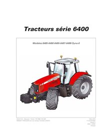 MF-4315073M2-OM-FR Manual do operador do trator Massey Ferguson 6485, 6490, 6495, 6497, 6499 TIER 3 DYNA-6 em PDF FR (4315073M2)