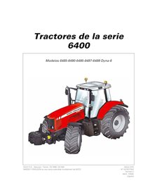 MF-4315077M2-OM-ES Manual del operador del tractor Massey Ferguson 6485, 6490, 6495, 6497, 6499 TIER 3 DYNA-6 (PDF) ES (43150...