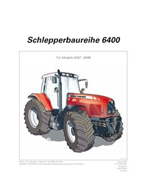 MF-3378819M1-OM-DE Manual do operador do trator Massey Ferguson 6497, 6499 em PDF DE (3378819M1)