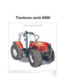 MF-3378820M1-OM-ES Massey Ferguson 6497, 6499 tractor pdf operator's manual ES (3378820M1)