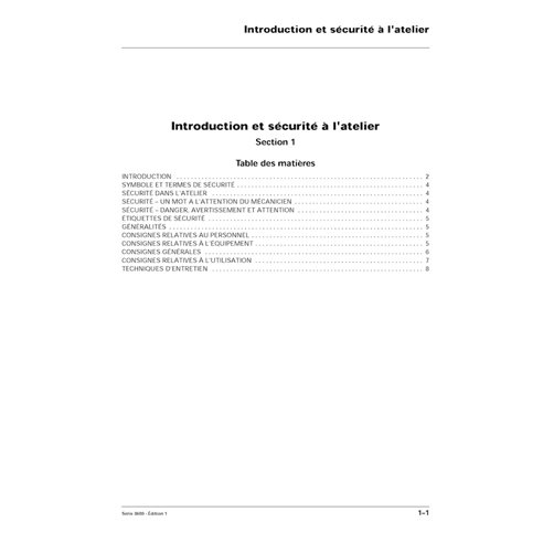 MF-3600-WSM-FR Manuel d'atelier PDF pour tracteurs Massey Ferguson 3615, 3625, 3635, 3545 FR (1857674FR)