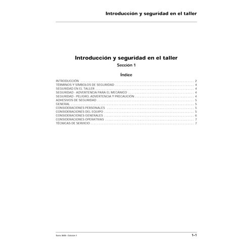 MF-3600-WSM-ES Massey Ferguson 3615, 3625, 3635, 3545 tractor pdf workshop service manual ES (1857674ES)