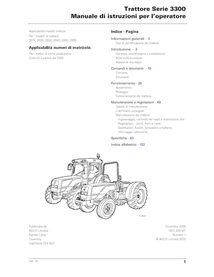 MF-1857249M1-OM-IT Manuel d'utilisation PDF du tracteur Massey Ferguson 3315, 3325, 3330, 3340, 3350, 3355 IT (1857249M1)