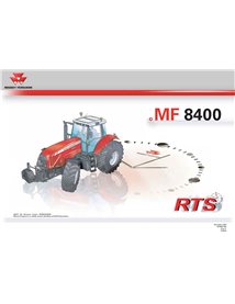 Massey Ferguson 8450, 8460, 8470, 8480 tractor pdf repair time schedule  (3378867M2)