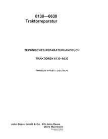 TM400529 Manuel technique de réparation PDF pour tracteurs John Deere 6130, 6230, 6330, 6430, 6530, 6534 et 6630 (TM400529)