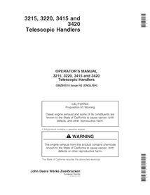 JD-OMZ93519-EN Manual del operador de la manipuladora telescópica John Deere 3215, 3220, 3415 y 3420 (OMZ93519) (OMZ93519)