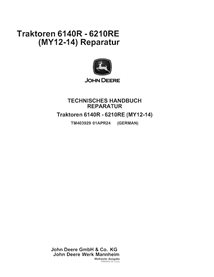 TM403929-DE Manual técnico de reparación en PDF para tractores John Deere 6140R, 6150R, 6150RH, 6170R, 6190R, 6210R, 6210RE (...