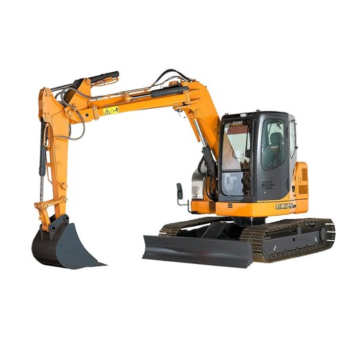 Manual de reparación de miniexcavadoras Case CX75SR, CX80