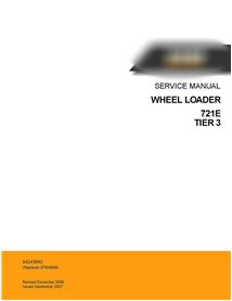 Manual de servicio de la cargadora de ruedas Case 721E TIER 3