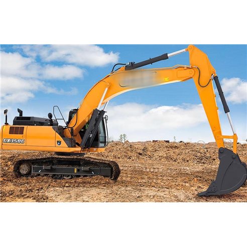 Manual de serviço da escavadeira Case CX350C Tier 4