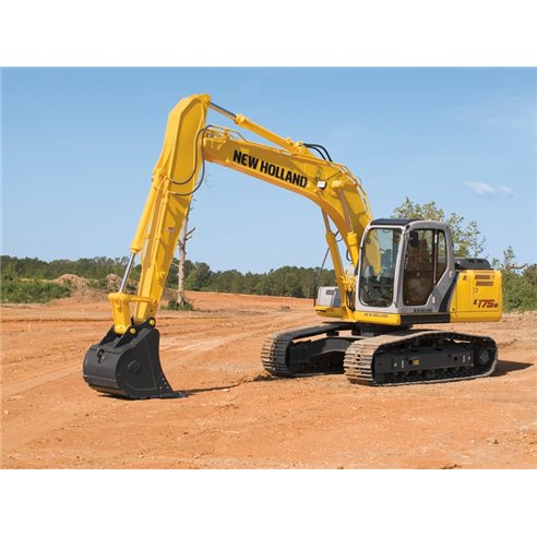 Manual de taller de excavadoras New Holland E175B, E195B