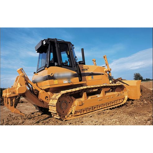Case 1650K crawler dozer workshop manual